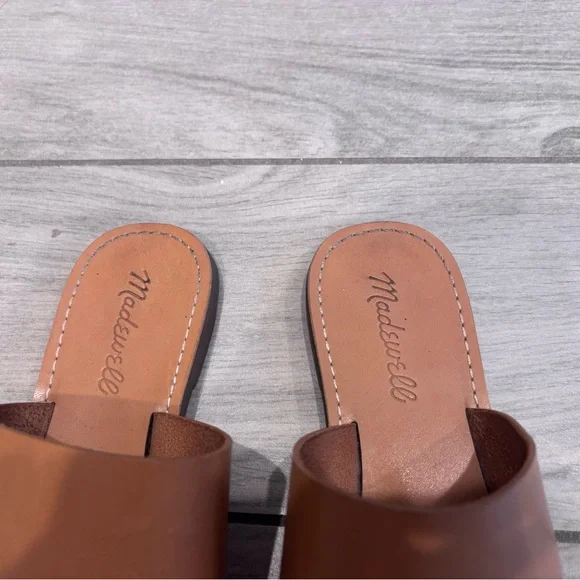 Madewell Tan Slide Sandals - Picture 4 of 6